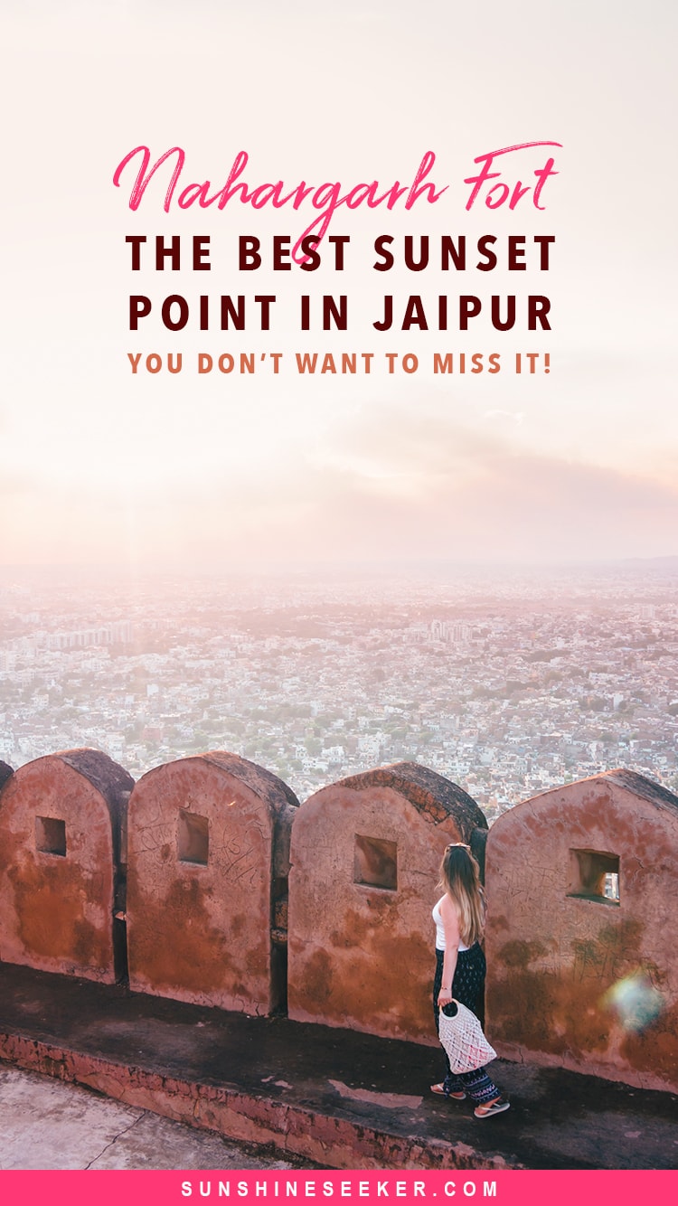 Nahargarh Fort - The best sunset view point in Jaipur, India