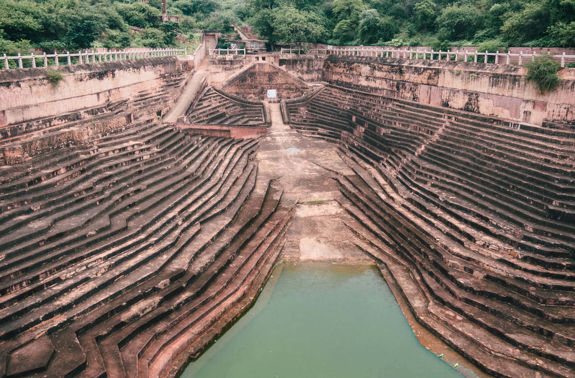 Stepwell at Nahargarh Fort - The best sunset view point in Jaipur, India