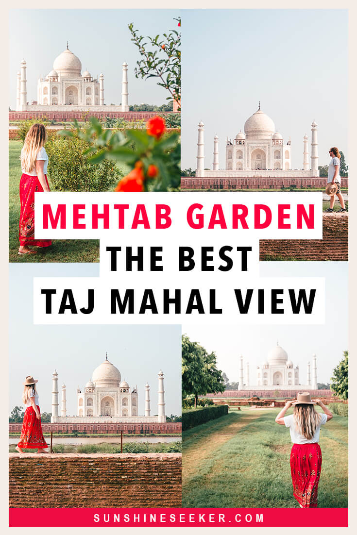 Mehtab Bagh or Moonlight Garden is the best place to view the Taj Mahal in all of Agra. Do not miss it! 