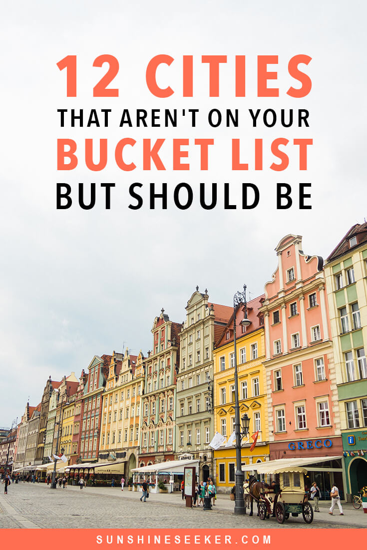 12 of the most underrated cities in the world + why you should add them to your bucket list now #bucketlist #wroclaw #omis #travelinspo