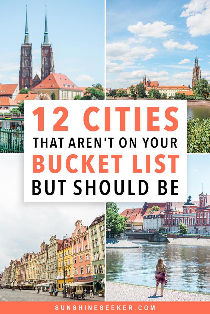 12 of the most underrated cities in the world + why you should add them to your bucket list now #bucketlist #wroclaw #omis #travelinspo