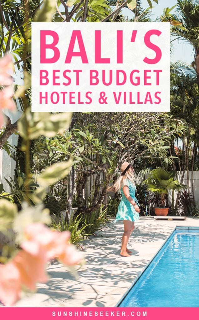 Bali's best budget hotels, villas & Airbnbs - Stay in style in this Instagrammable villa in Seminyak