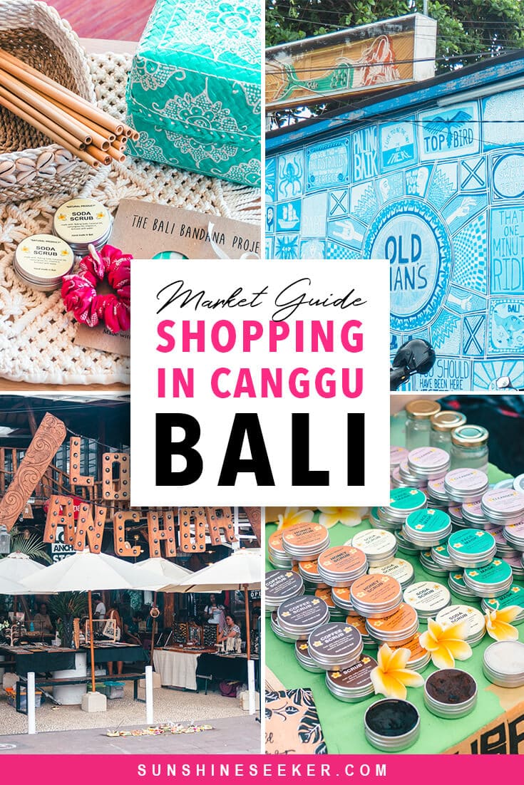 A first timer's guide to the best markets in Canggu. Check out Love Anchor, Samadi and La Brisa Weekend Markets where you can find everything from fresh fruits and vegetables to handmade jewelry and natural skincare. Shopping in Canggu is a must while in Bali!