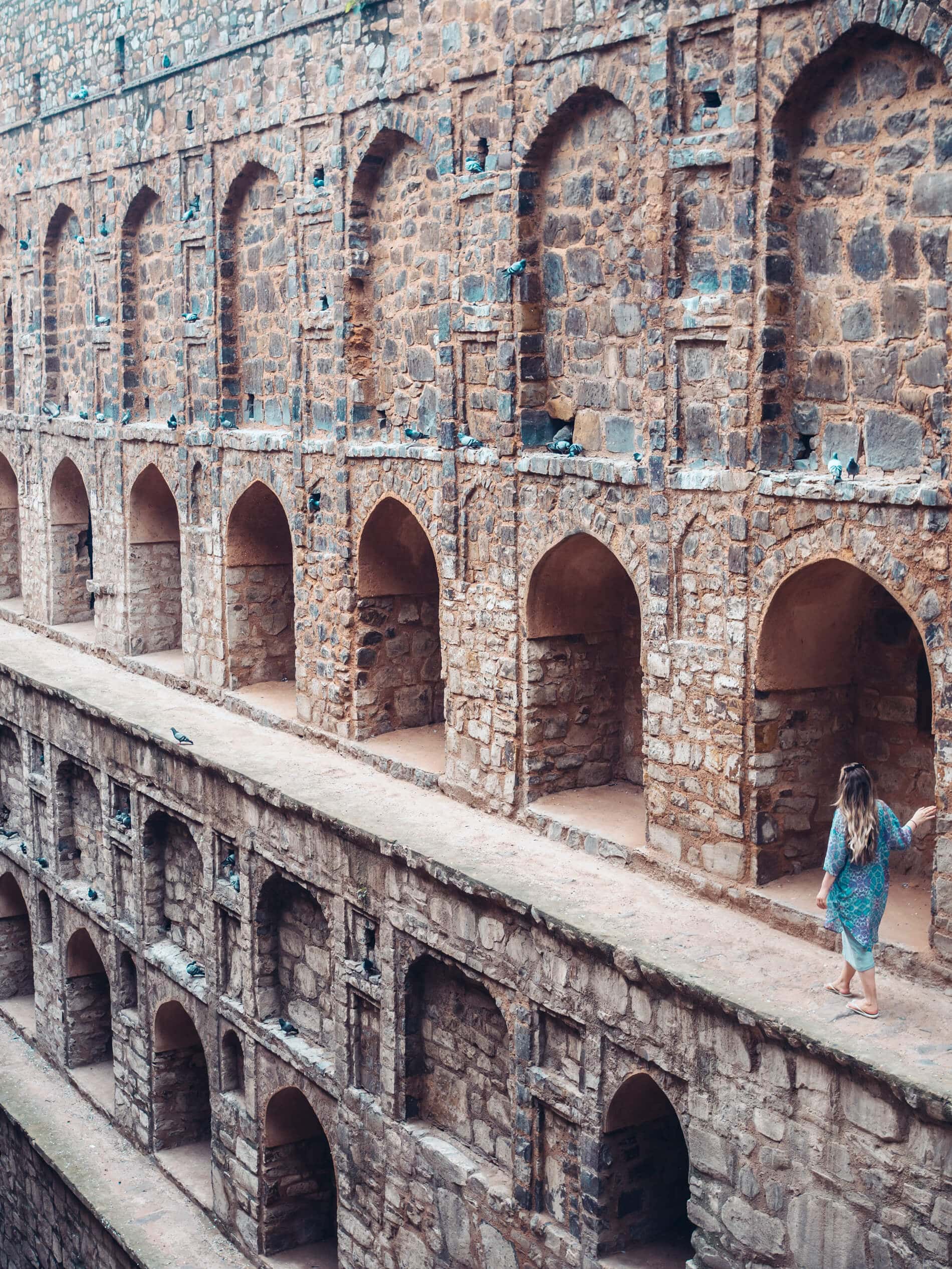 A first timer's guide to Delhi, India - Agrasen ki Baoli Stepwell