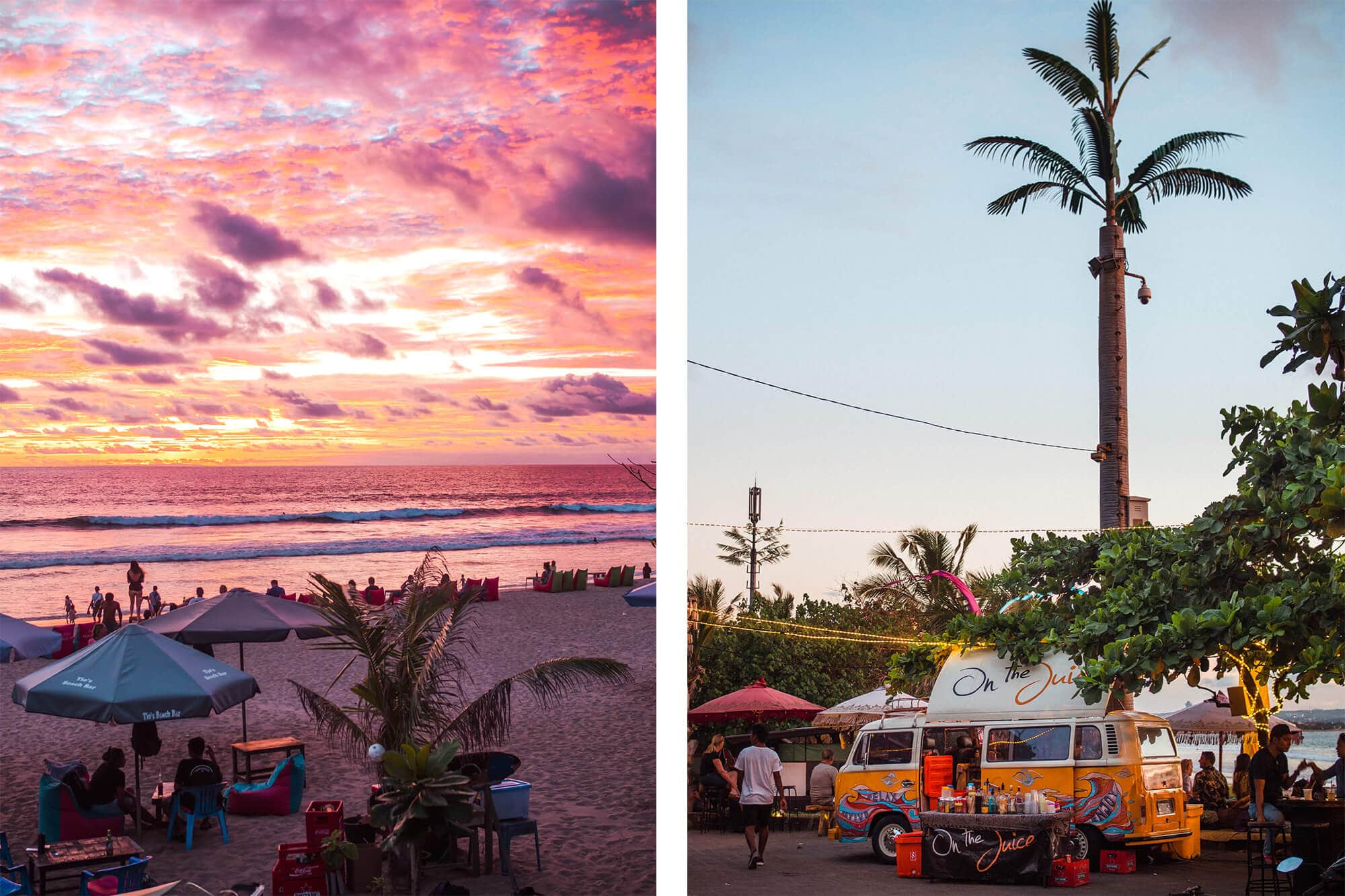 Island Life - Moving back to Bali & Lombok - On The Juice Legian Beach