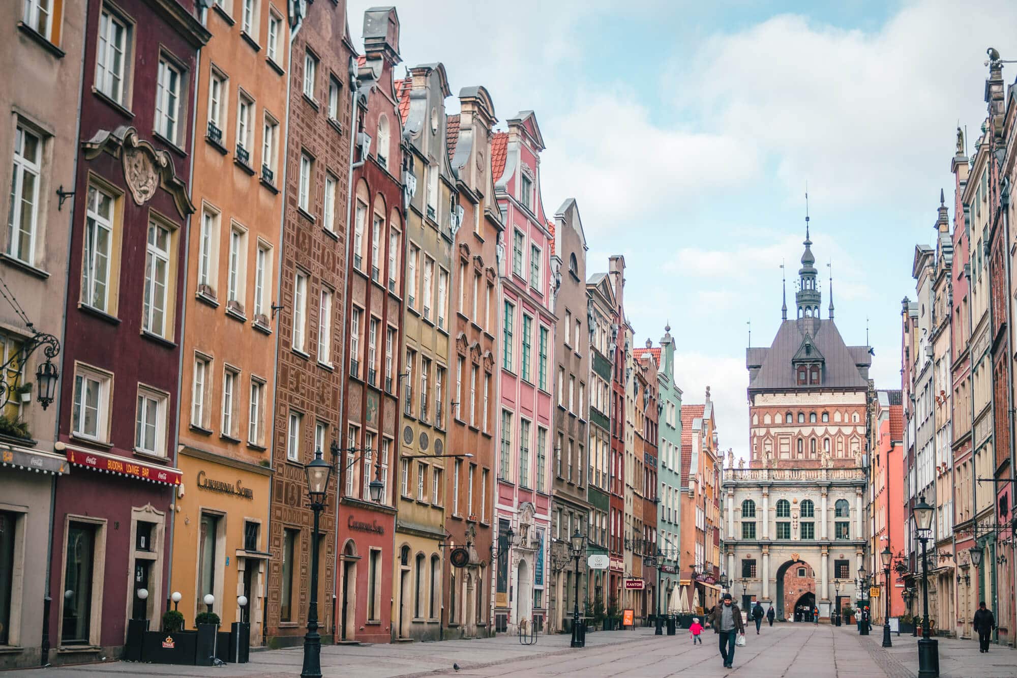 2 days in Gdansk, Poland - Take a stroll down Long Street towards the Golden Gate
