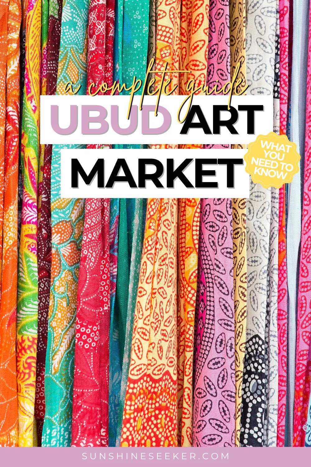 Click through for a complete guide to Ubud Art Market. When to visit for the best prices, what to shop, and insider tips for the best experience at Ubud Art Market, the most popular market in Bali. Is Ubud Art Market worth visiting?