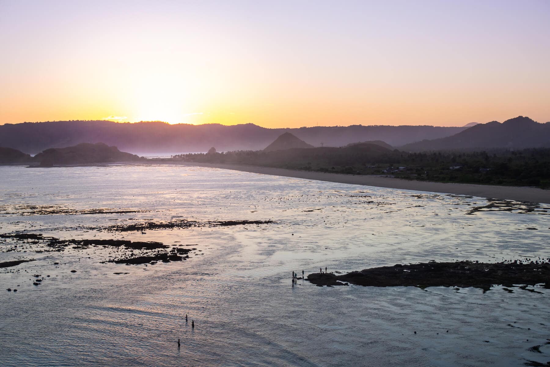 5 of the best views close to Kuta, Lombok - Sunset at Bukit Merese