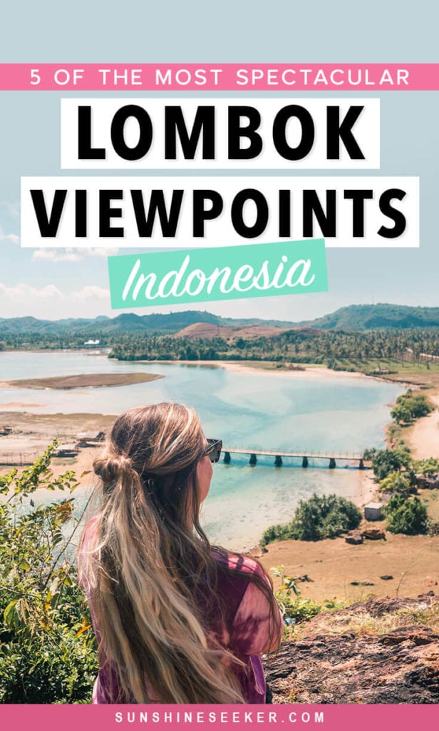 A guide to 5 of the best viewpoints close to Kuta in south Lombok, Indonesia. One of my favorite islands in the world. These views will take your breath away #lombok #kuta #indonesia #tropicalvibes #travelinspo