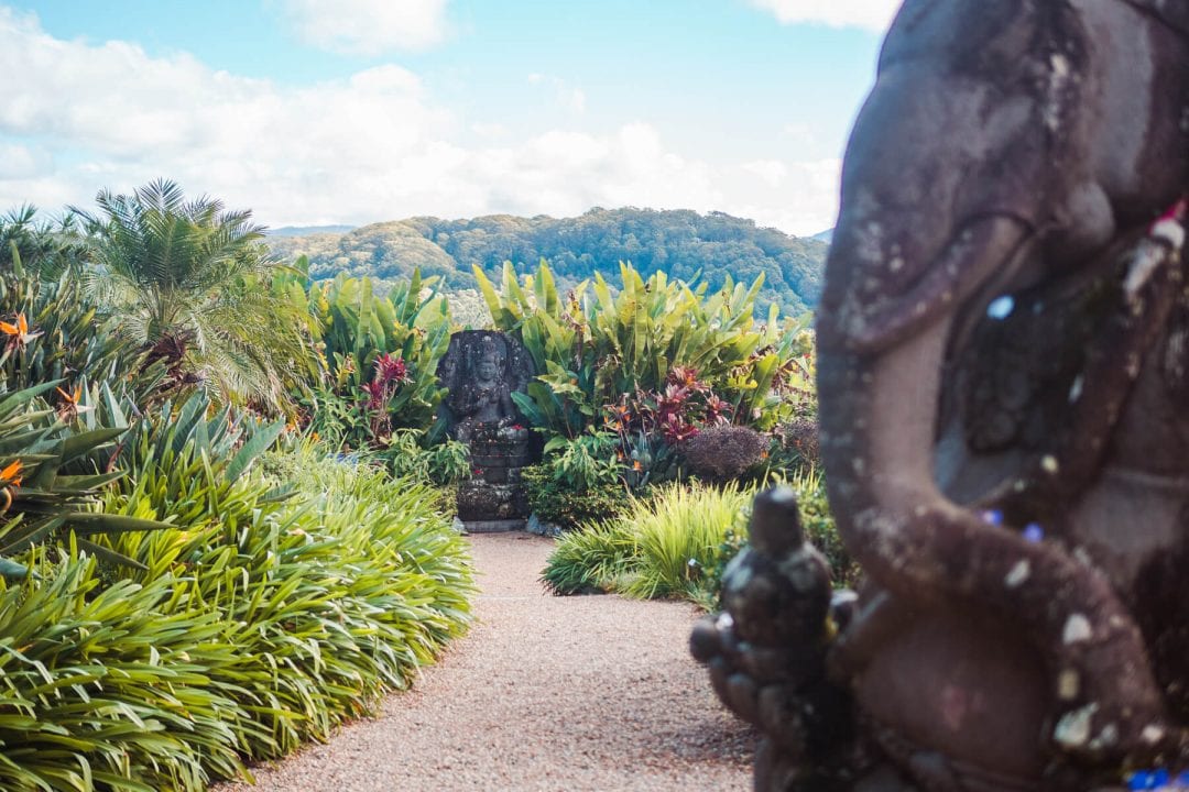 Discover the incredible Crystal Castle outside Byron Bay Australia