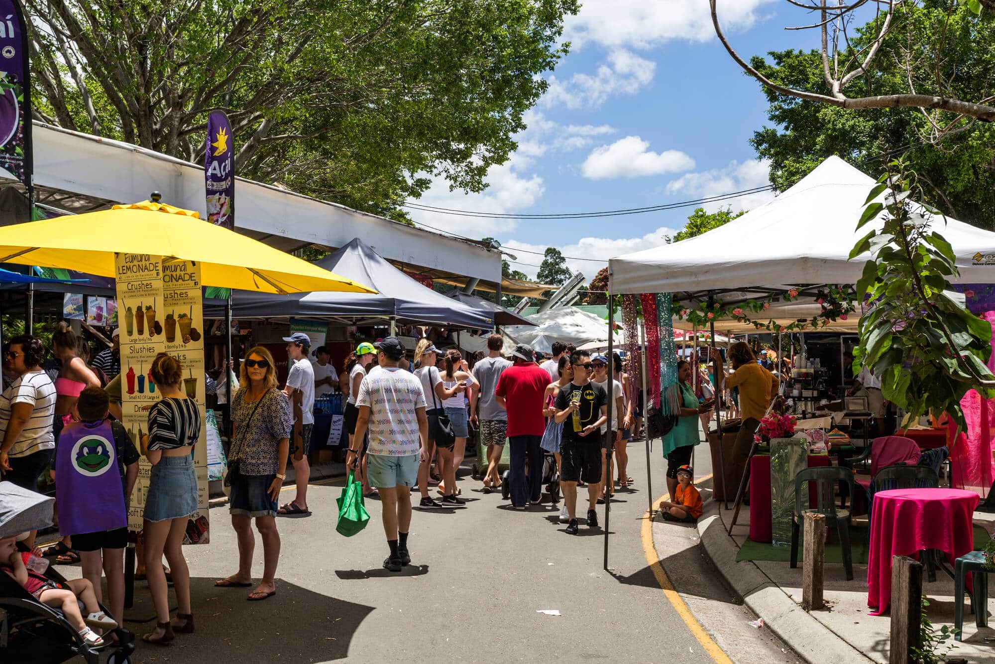 One of the best things to do in Noosa Australia - Eumundi Markets