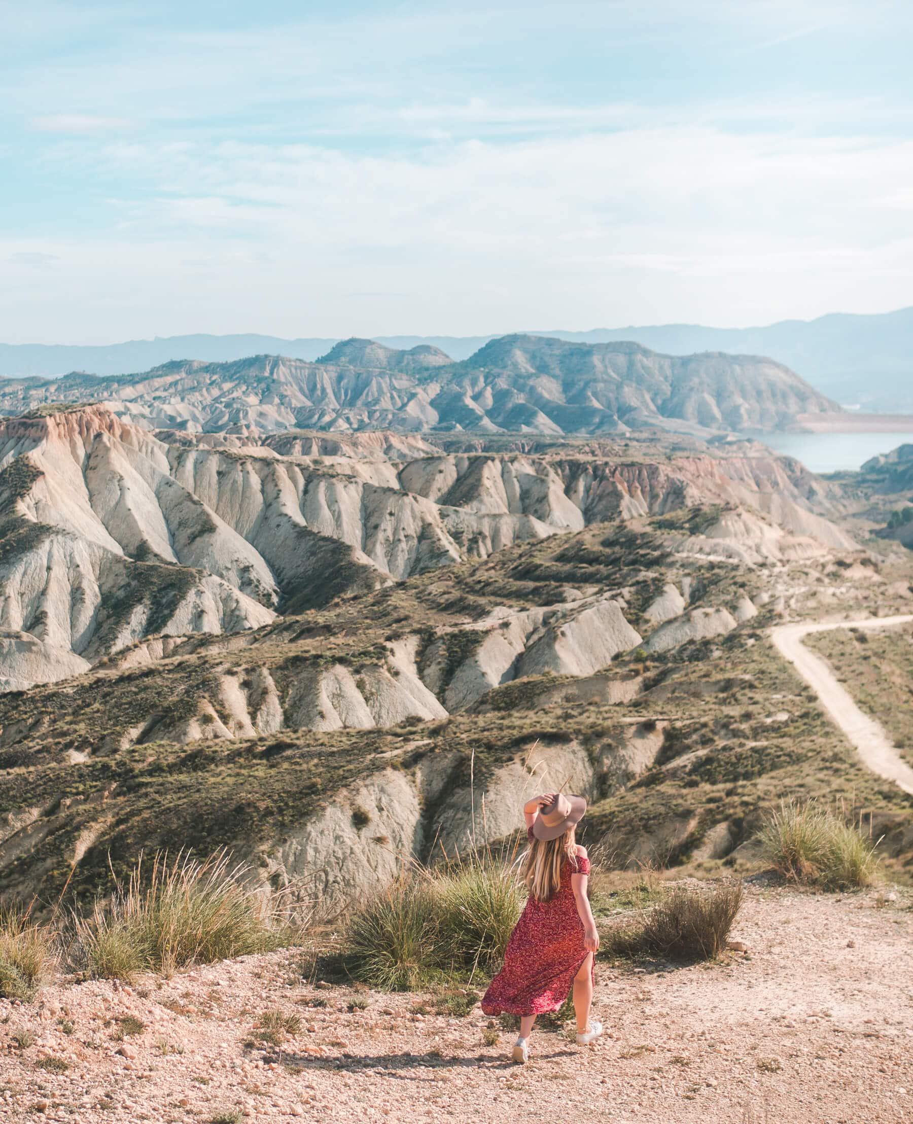 Barrancos de Gebas (also known as the Lunar Badlands) in Murcia, one of Spain's most beautiful natural wonders. One of the top things to do in Spain