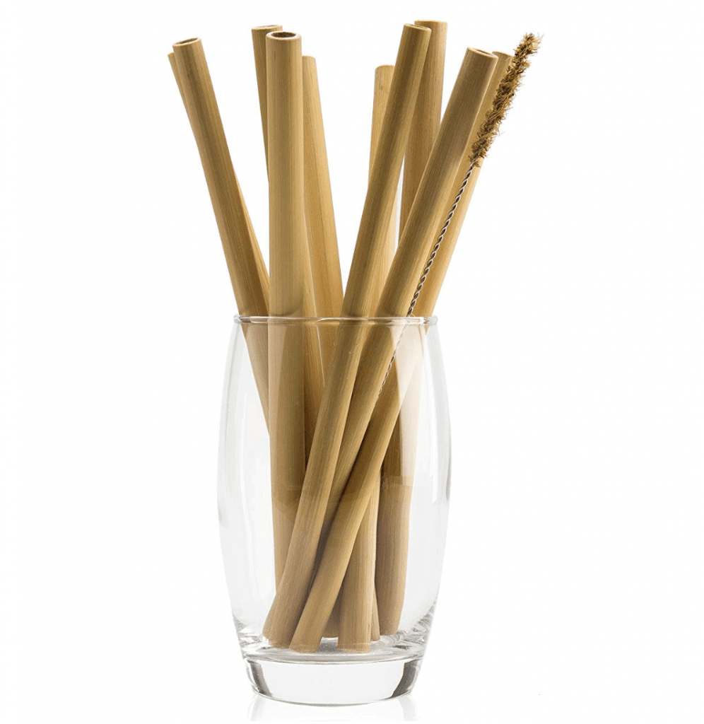 Sustainable travel gift ideas - Reusable bamboo straws