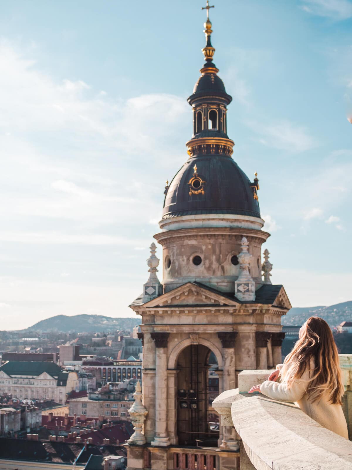 Budapest Instagram photo guide - St. Stephen's Basilica panorama lookout