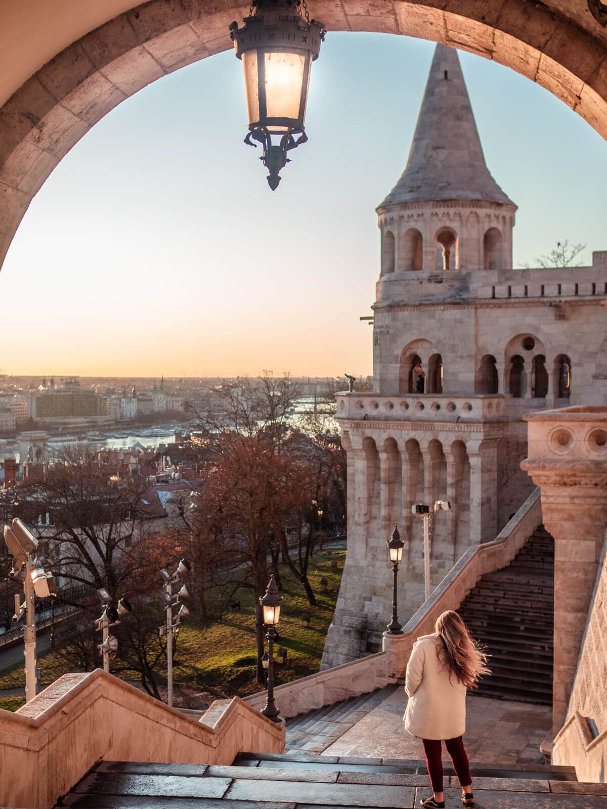 Budapest Instagram Spots - Sunrise at Fisherman's Bastion