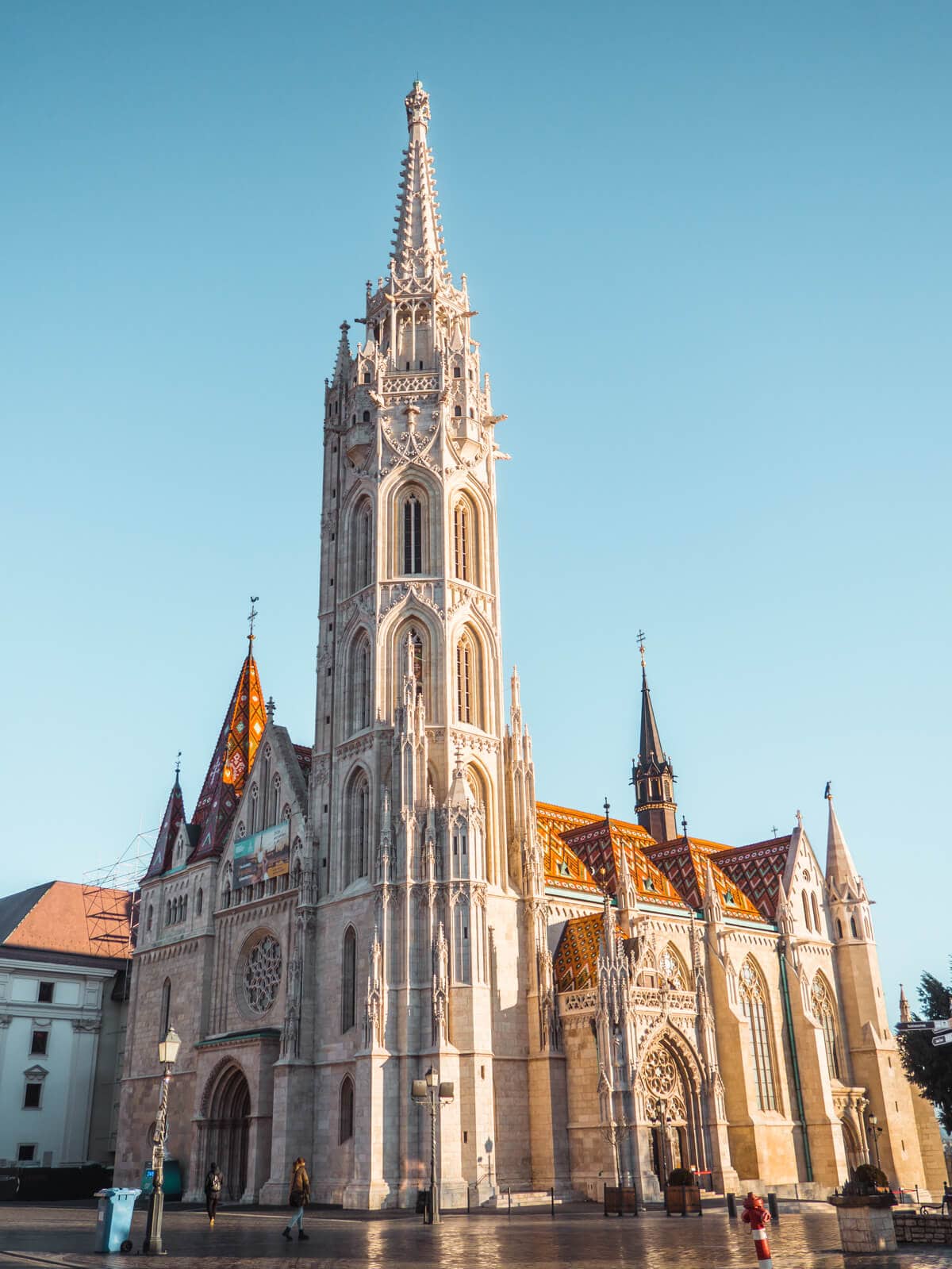 Budapest Instagrammable Places - Sunrise over Matthias Church