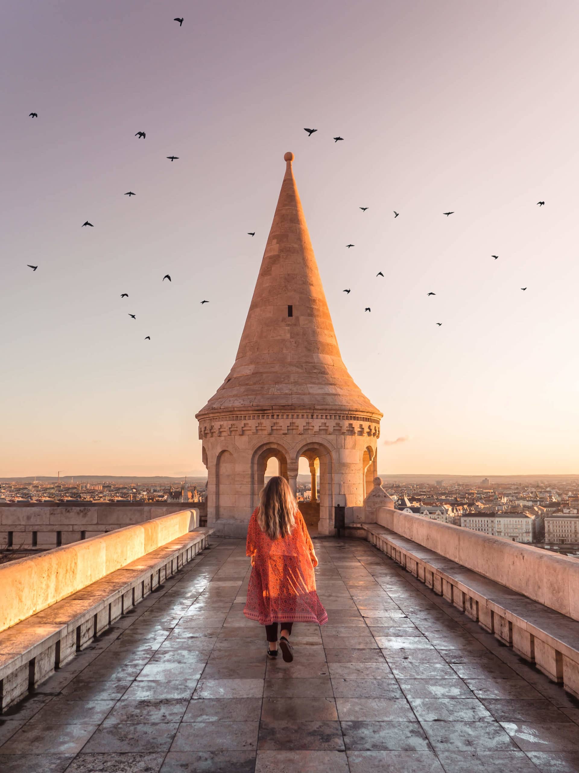 Budapest Instagram Spots - Sunrise at Fisherman's Bastion