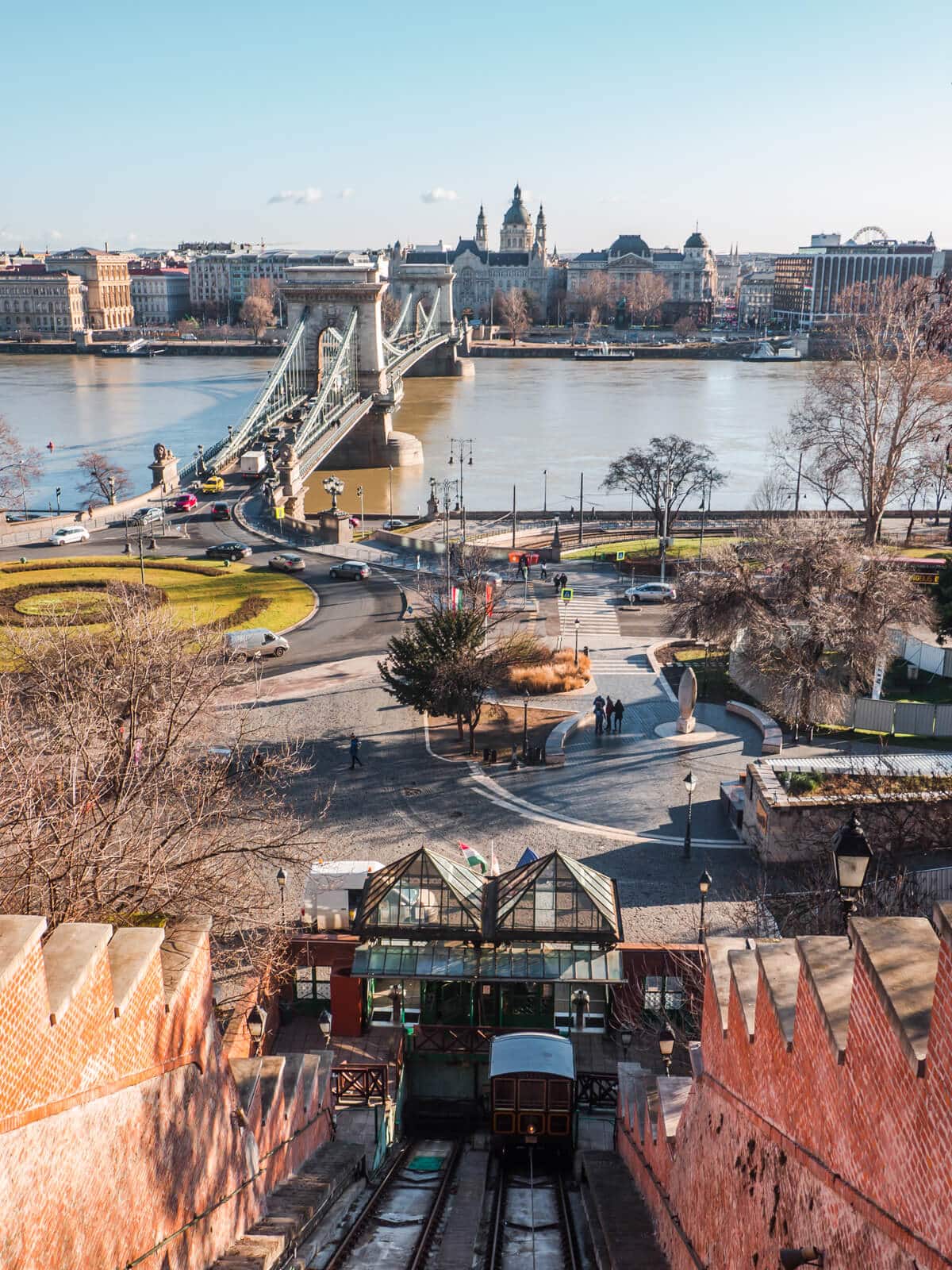 Budapest Instagrammable Places - Castle Hill Funicular