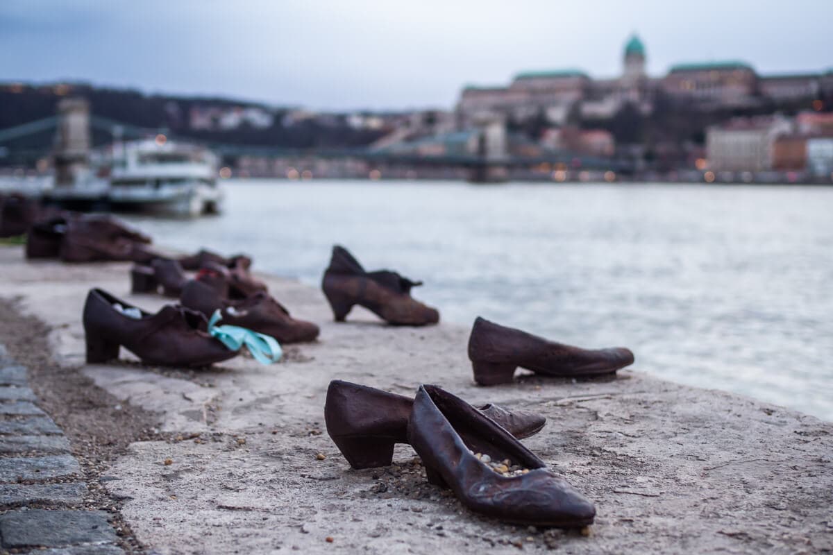 Budapest Instagram photo guide - Shoes on the Danube Bank