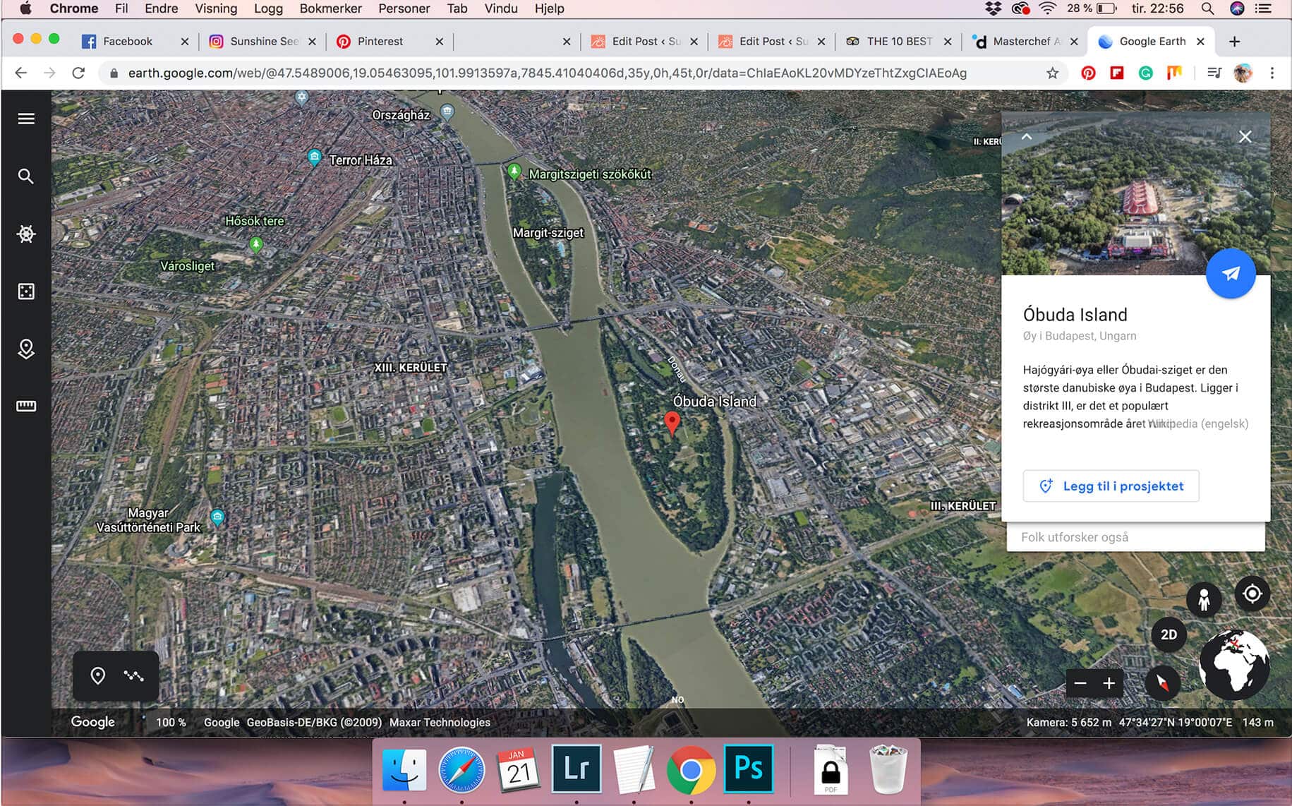 In an effort to be more spontaneous we let Google Earth choose our destination - And we ended up in Budapest