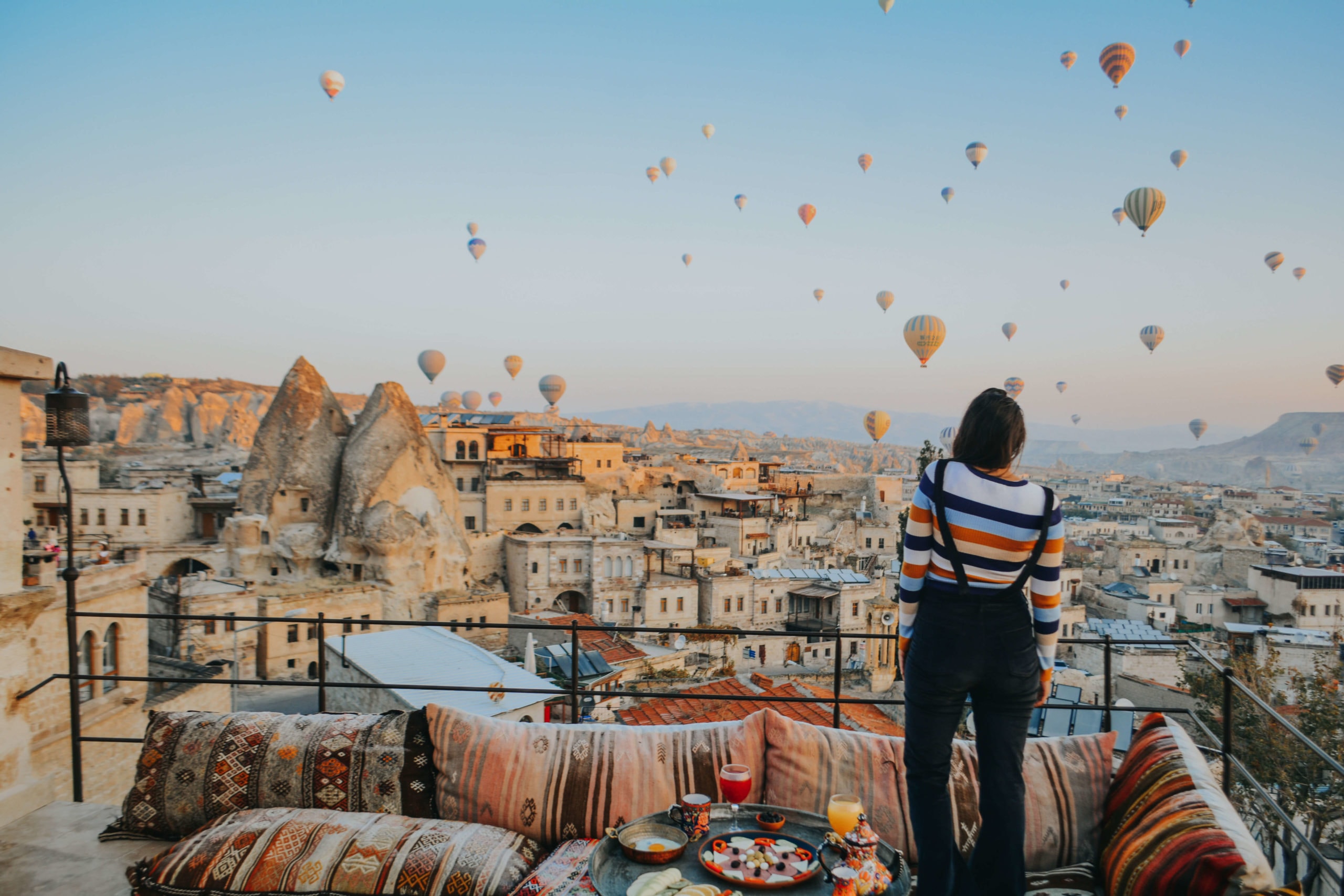 Travel bloggers reveal their most unforgettable travel experiences - Hot air ballooning in Cappadocia, Turkey