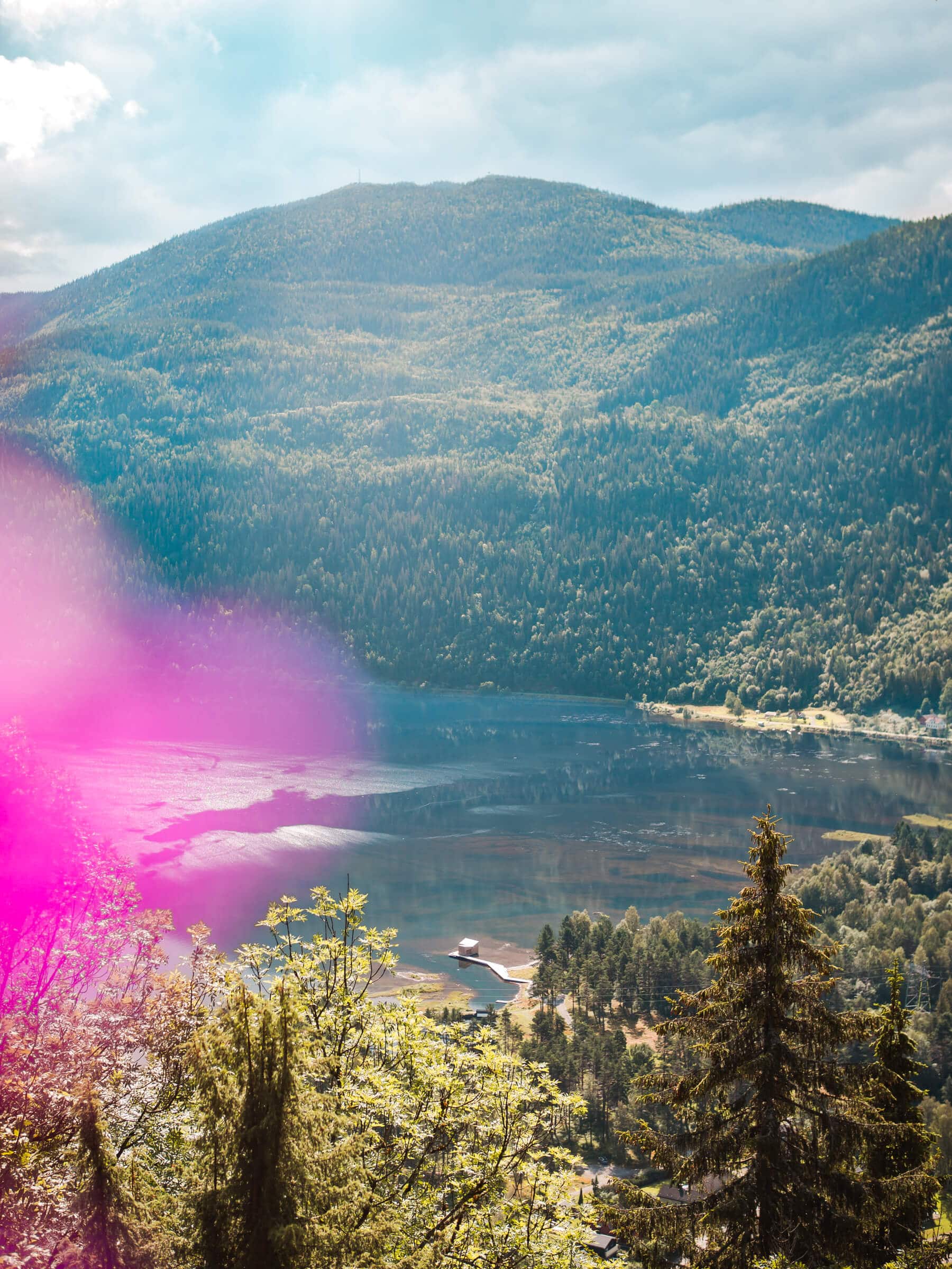 Stunning view of Soria Moria Sauna in Dalen, Telemark #norway #bucketlist #travelinspo