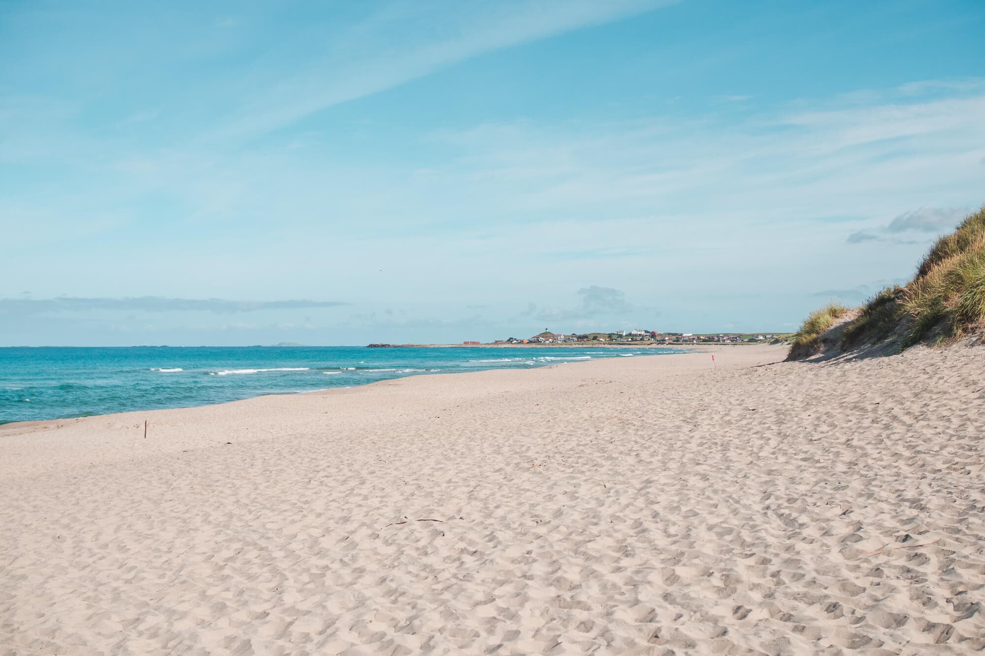 Borestranda on the Jæren coast just south of Stavanger - One of the best surfing beaches in Norway