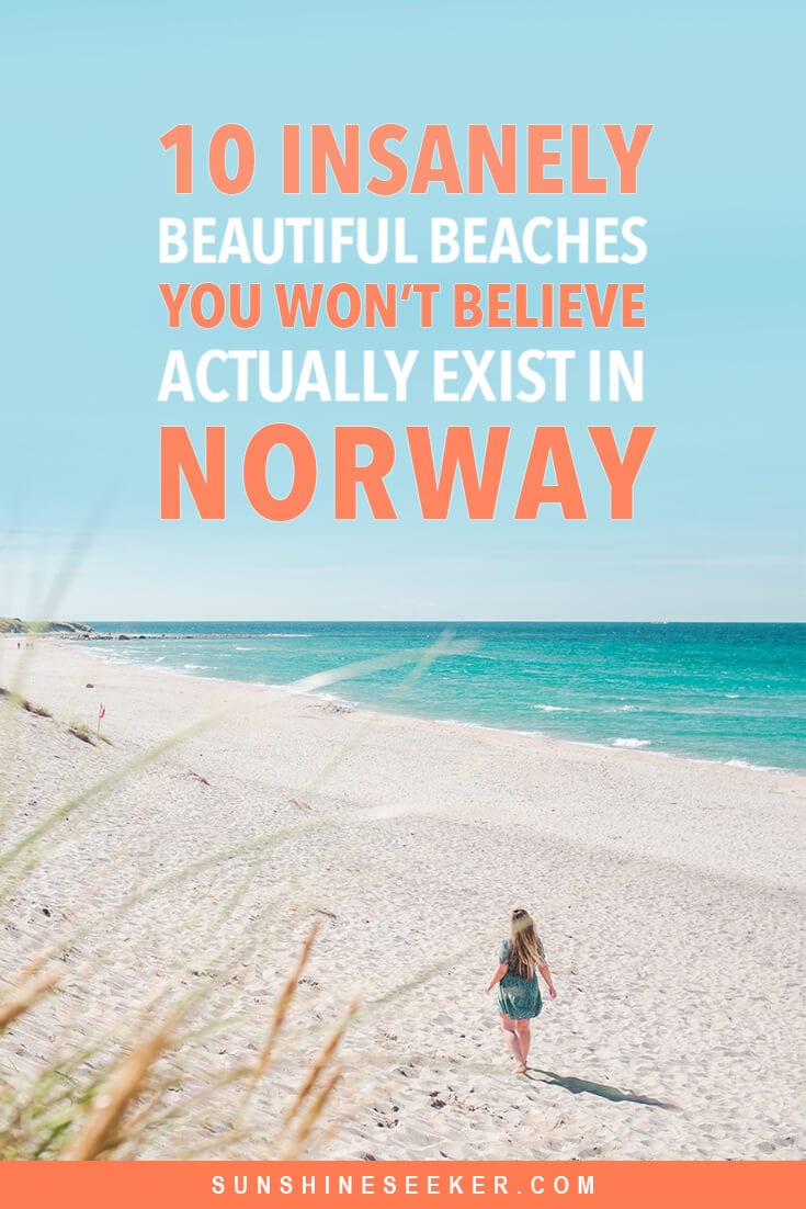 Discover the 10 most beautiful beaches in Norway! Yes, you read it right. Norway is actually home to some of the most spectacular beaches in the world. Go hiking, layout in the sun or learn to surf. We have beaches for everyone #lofoten #norway #beaches #travelinspo #stavanger