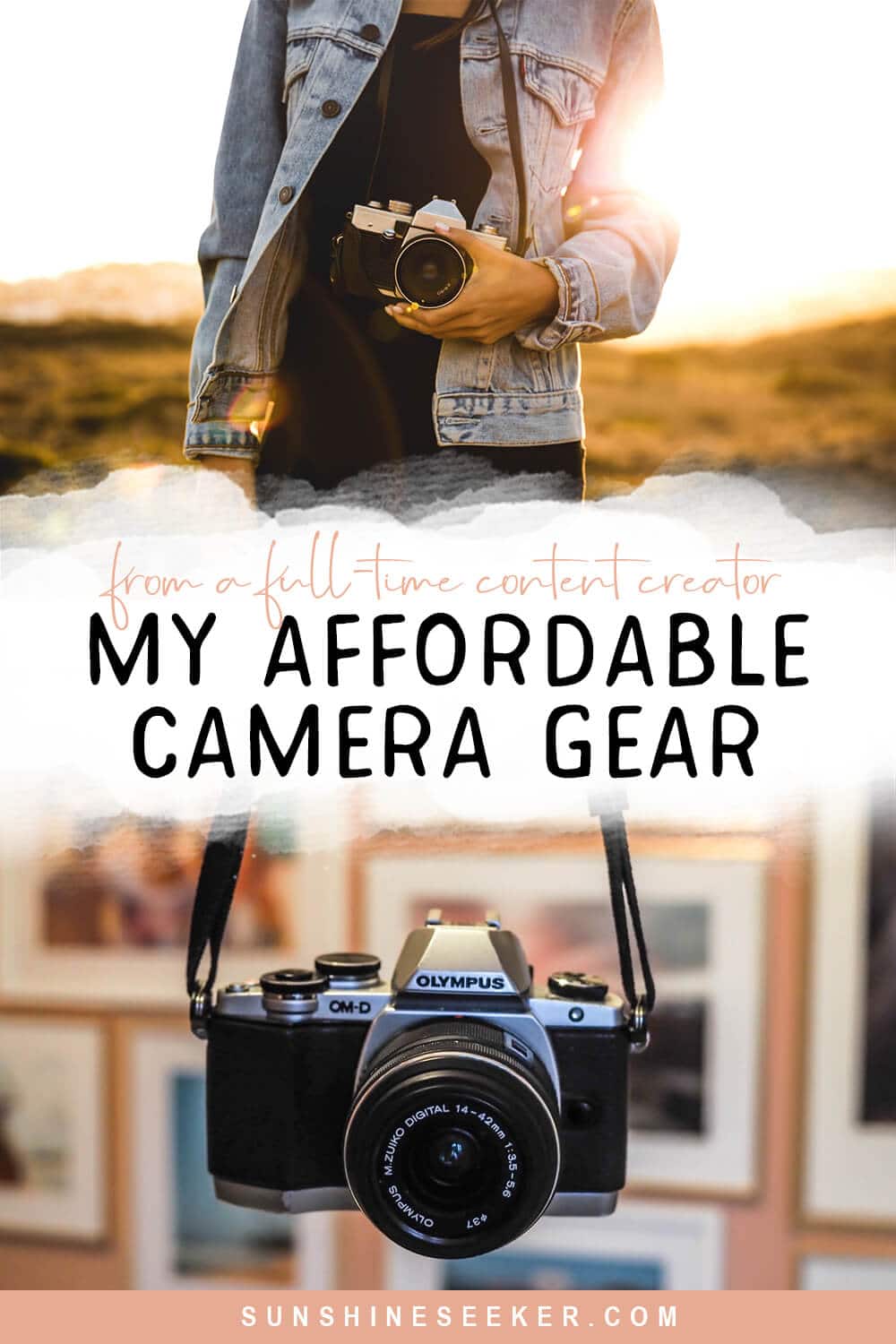 Are you looking for the best camera for travel bloggers? Here's how I went from a total newbie to full-time content creator with an affordable camera #travelblogger #camera #contentcreator
