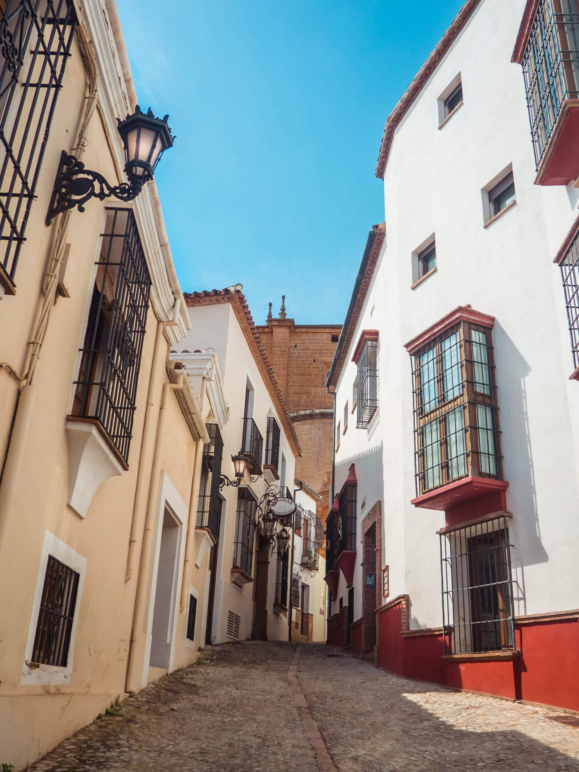 Wandering the narrow streets of Ronda in Spain - One of the best things to do in Andalucía