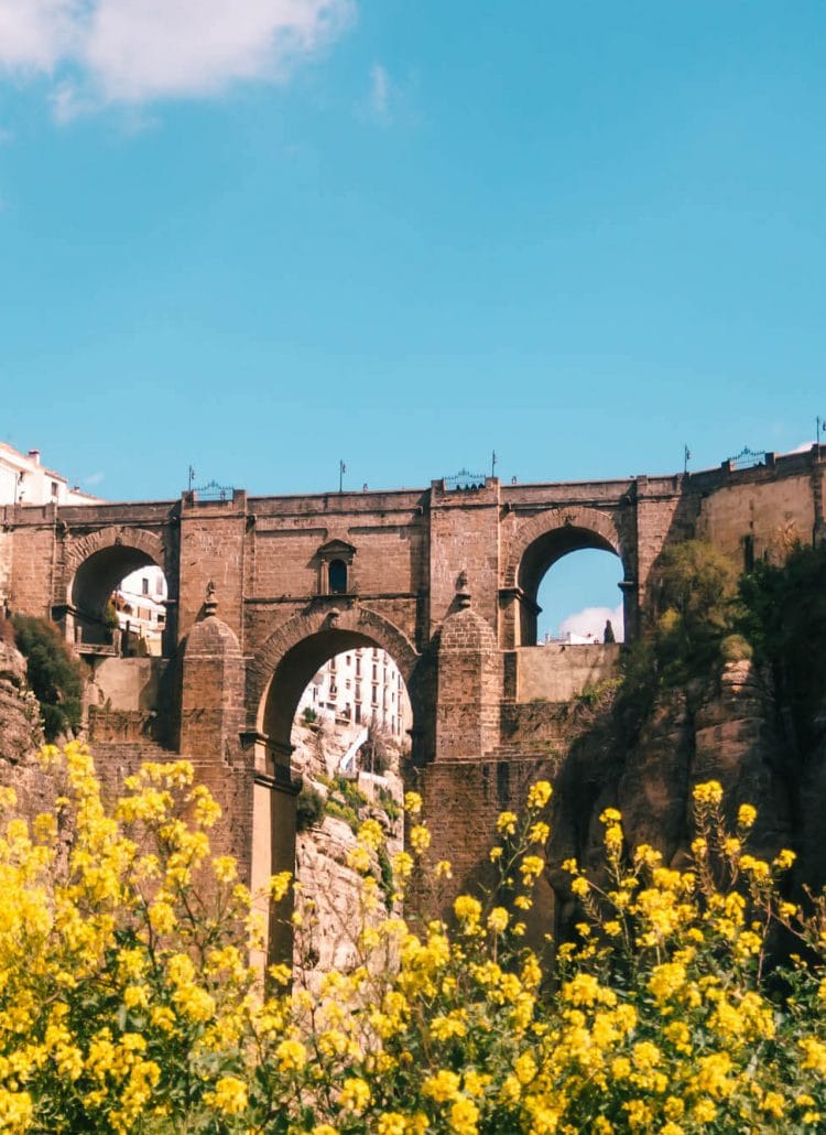 View of Puente Nuevo Bridge - Best things to do in Ronda Spain in one day