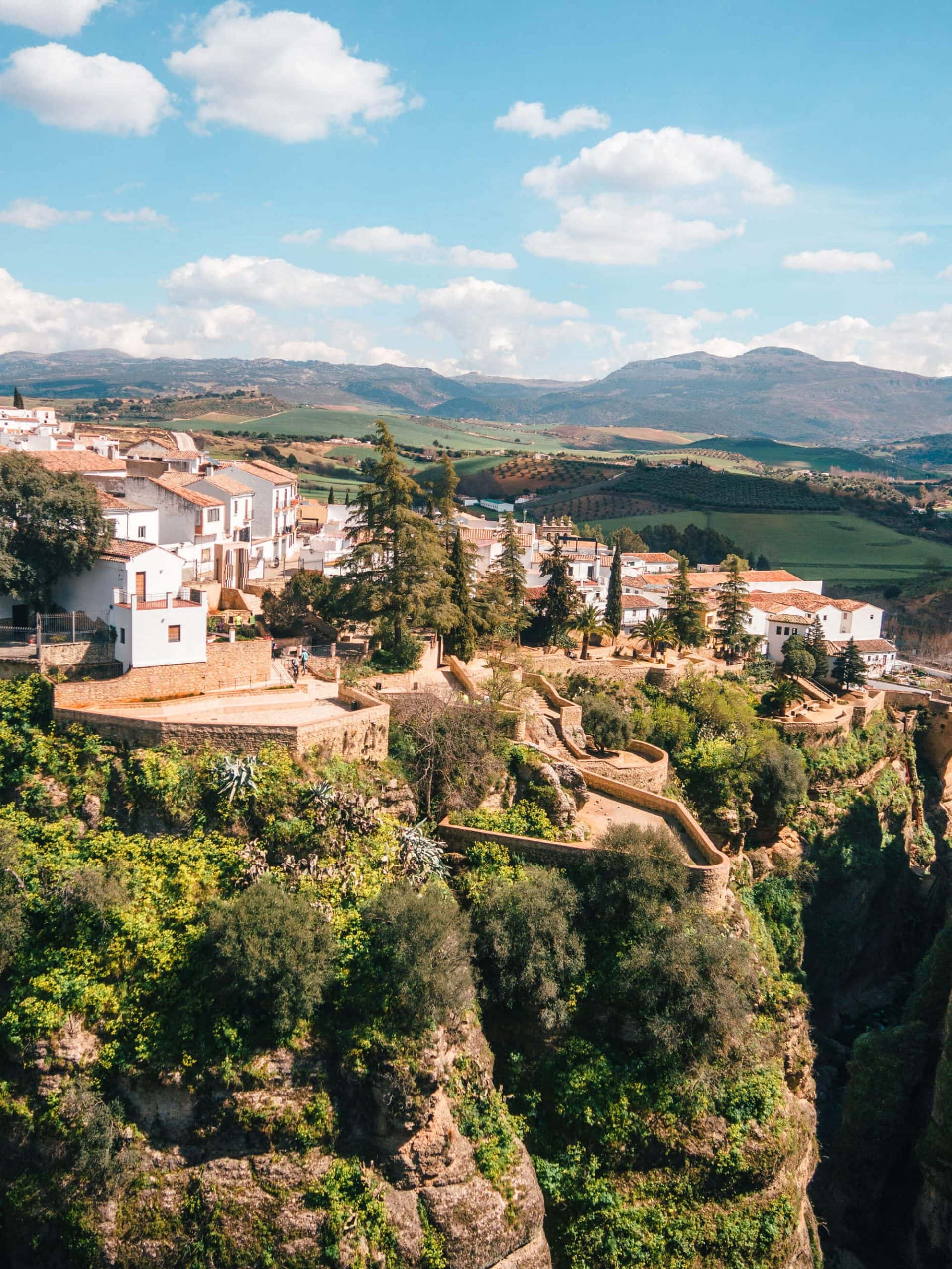 Jardines de Cuenca or the Cuenca Gardens - One of the best things to do in Ronda Spain in one day