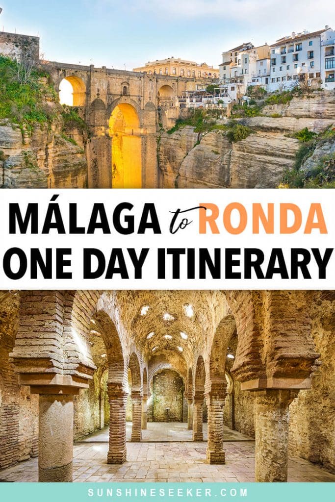 How to spend one day in Ronda, Andalucía - One of Spain's most spectacular historic towns. How to get there from Málaga and Seville by train and tours I Best places to visit in Ronda I Day trip to Ronda from Málaga I Top things to do in Ronda I Instagram spots in Ronda
