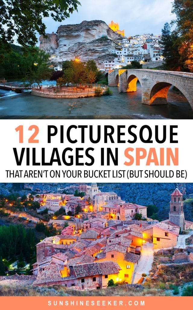 Discover 12 of Spain's most beautiful and secret towns and villages. From Potes and Oñati to Calella de Palafrugell and the fairytale town of Albarracín - These are hidden gems that you should add to your Spain bucket list now!