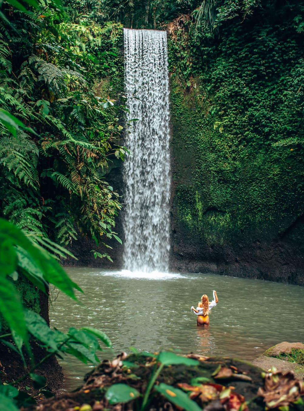 A guide to all the best waterfalls in Ubud Bali - Tibumana Waterfall