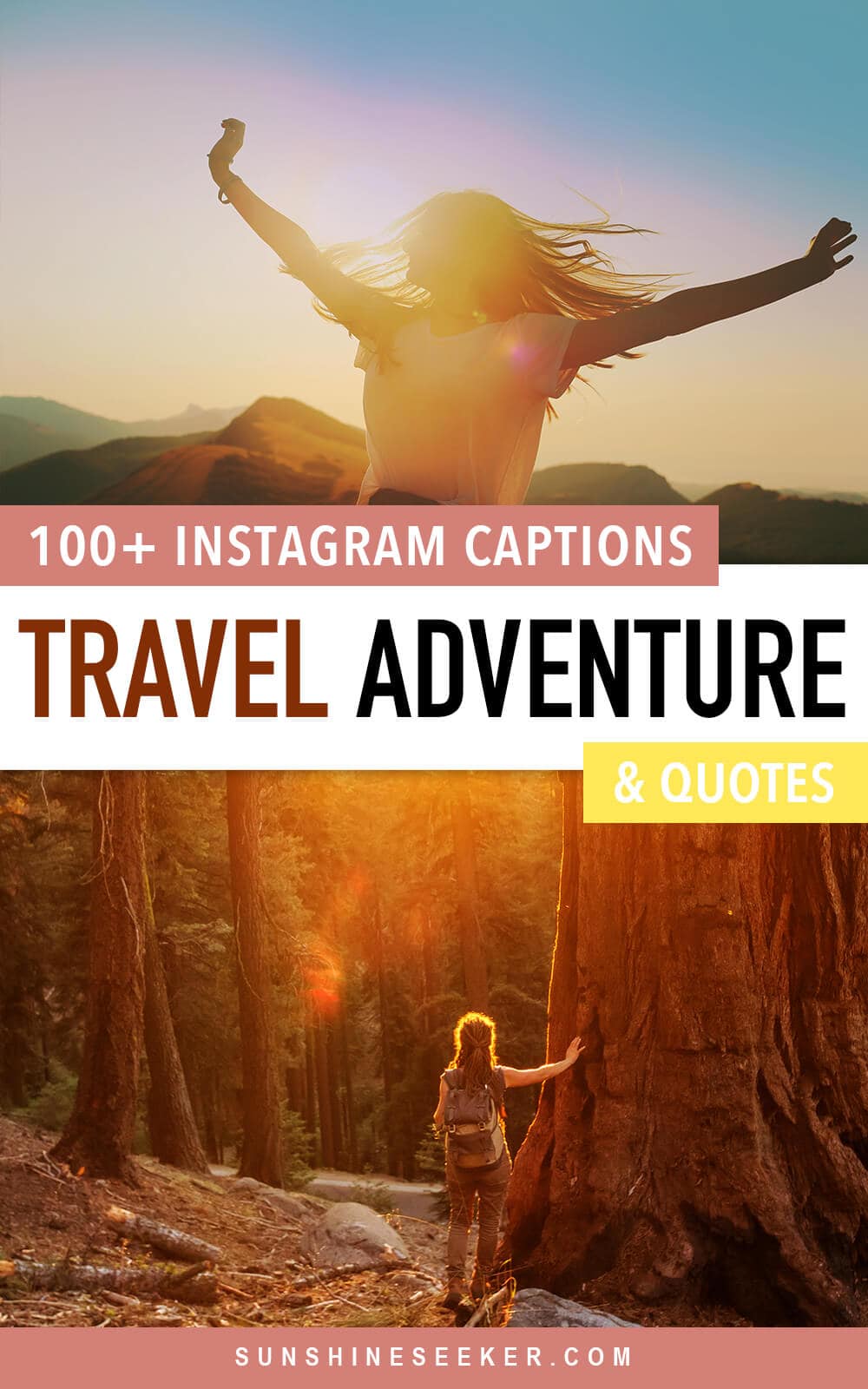 Adventure captions for Instagram - Including couples adventure Instagram captions, travel captions, funny adventure captions and adventure quotes by famous people. Get your travel captions for social media here!