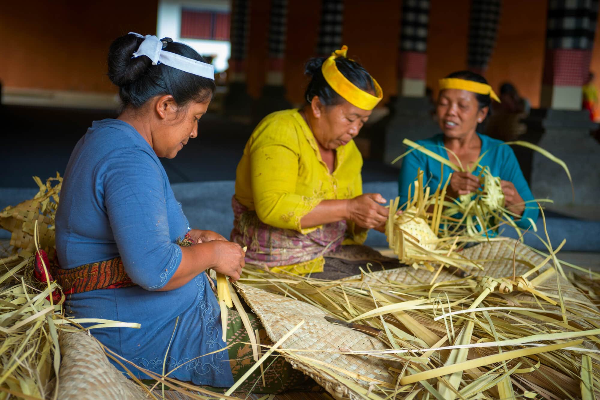 Top 11 unusual things to do in Bali - Take part in a traditional basket weaving class