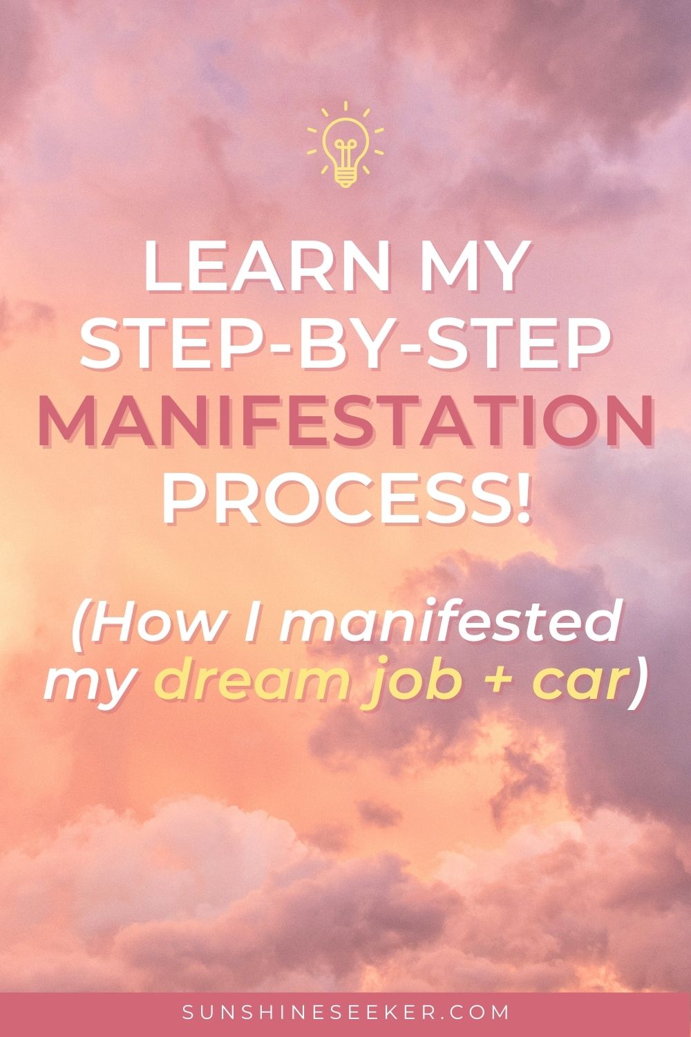 Learn how I manifested my dream job by mistake. Get my step-by-step manifestation process, what I should have done differently and how I manifested my dream car next. This can literally change your life!