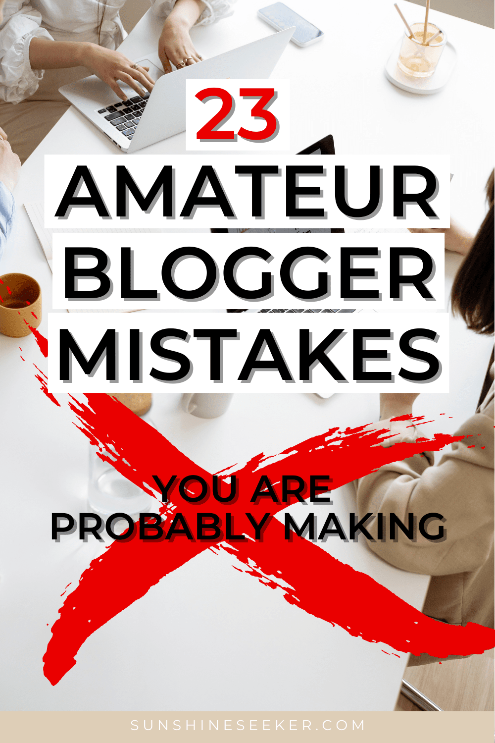 Are you making these amateur blogging mistakes? I wasted four years at the beginning of my blogging journey doing all the wrong things. Don't make the same mistakes I did. Learn my secrets to monetizing your blog fast!