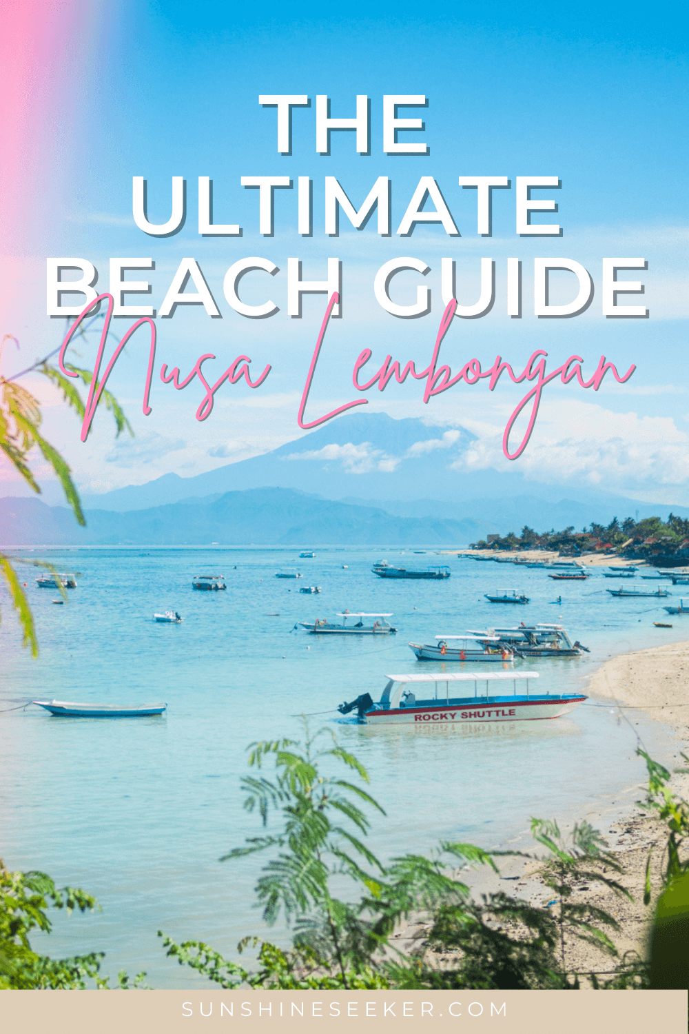 A Nusa Lembongan beach guide - Don't miss out on these stunning beaches just 30 minutes off the coast of Bali. Discover the 9 best beach son the island + where to stay close to the beach on Nusa Lembongan, one of my favorite islands in Indonesia.