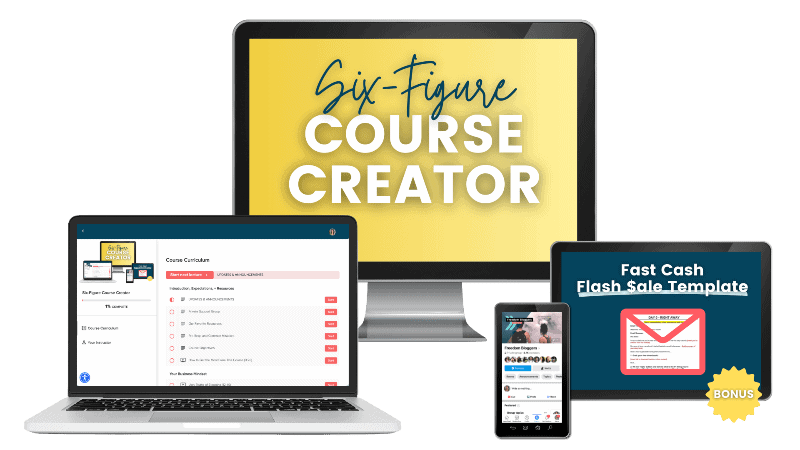 Create and Go course reviews - Six-Figure Course Creator, part of the Pro Blogger Bundle