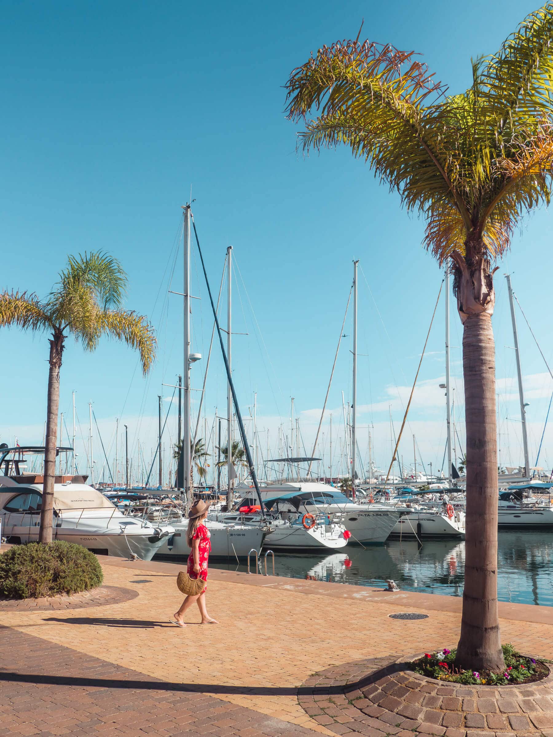 Puerto Marina de las Salinas in Murcia close to Hacienda Riquelme, where you'll find Cafe Cielo