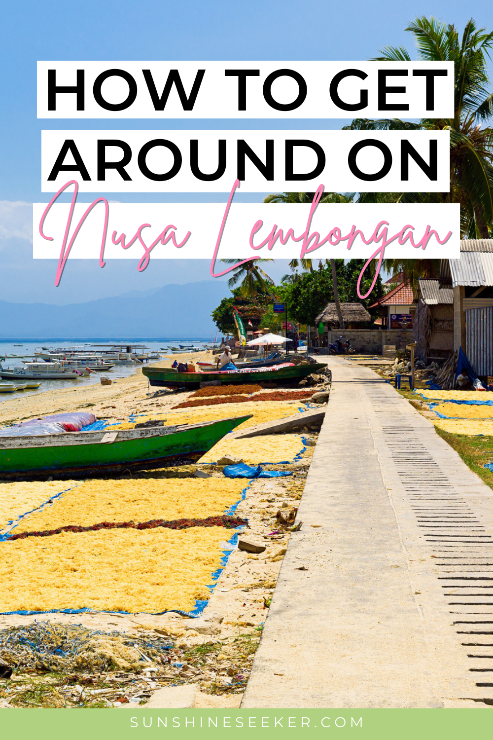 How to get around on Nusa Lembongan. Everything you need to know about transportation on Nusa Lembongan, Indonesia. You can also book your fast boat tickets from Bali in advance here.