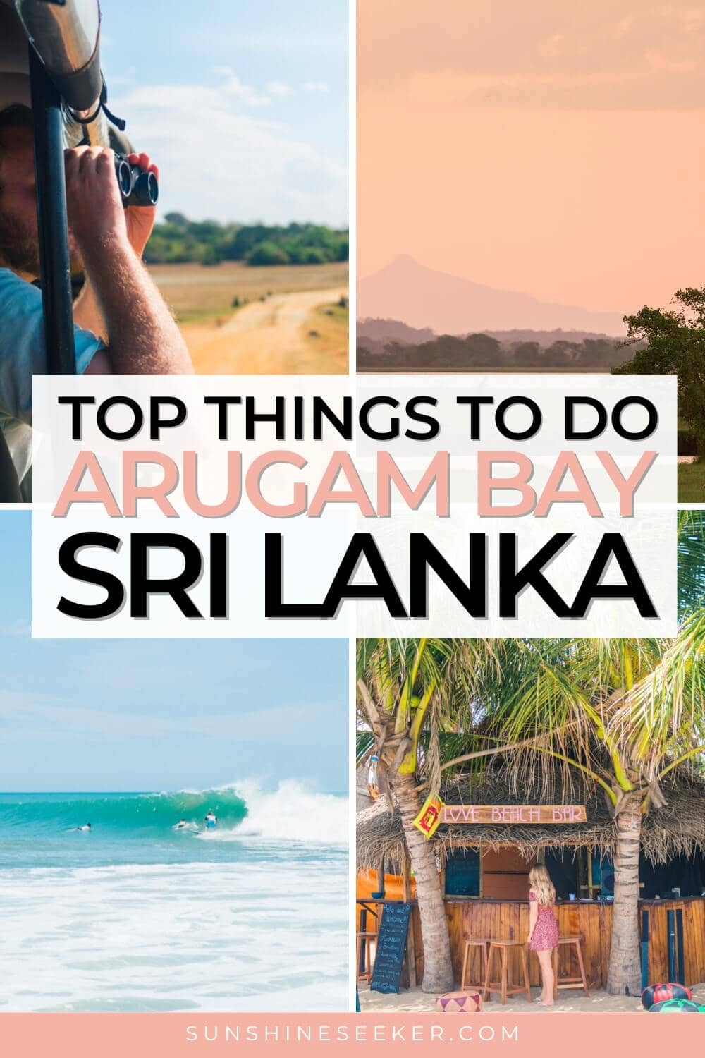 Click through for a list of all the best things to do in Arugam Bay, my favorite area in Sri Lanka. From learning to surf and doing yoga, to safaris in the national parks and shopping for bohemian souvernirs. This is why I love Arugam Bay!