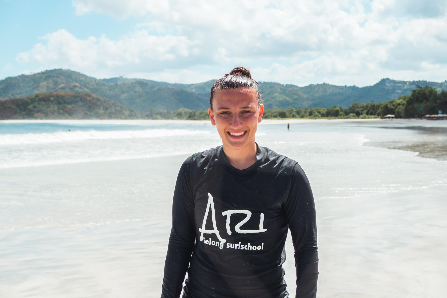 Learn to surf at Selong Belanak Beach Lombok