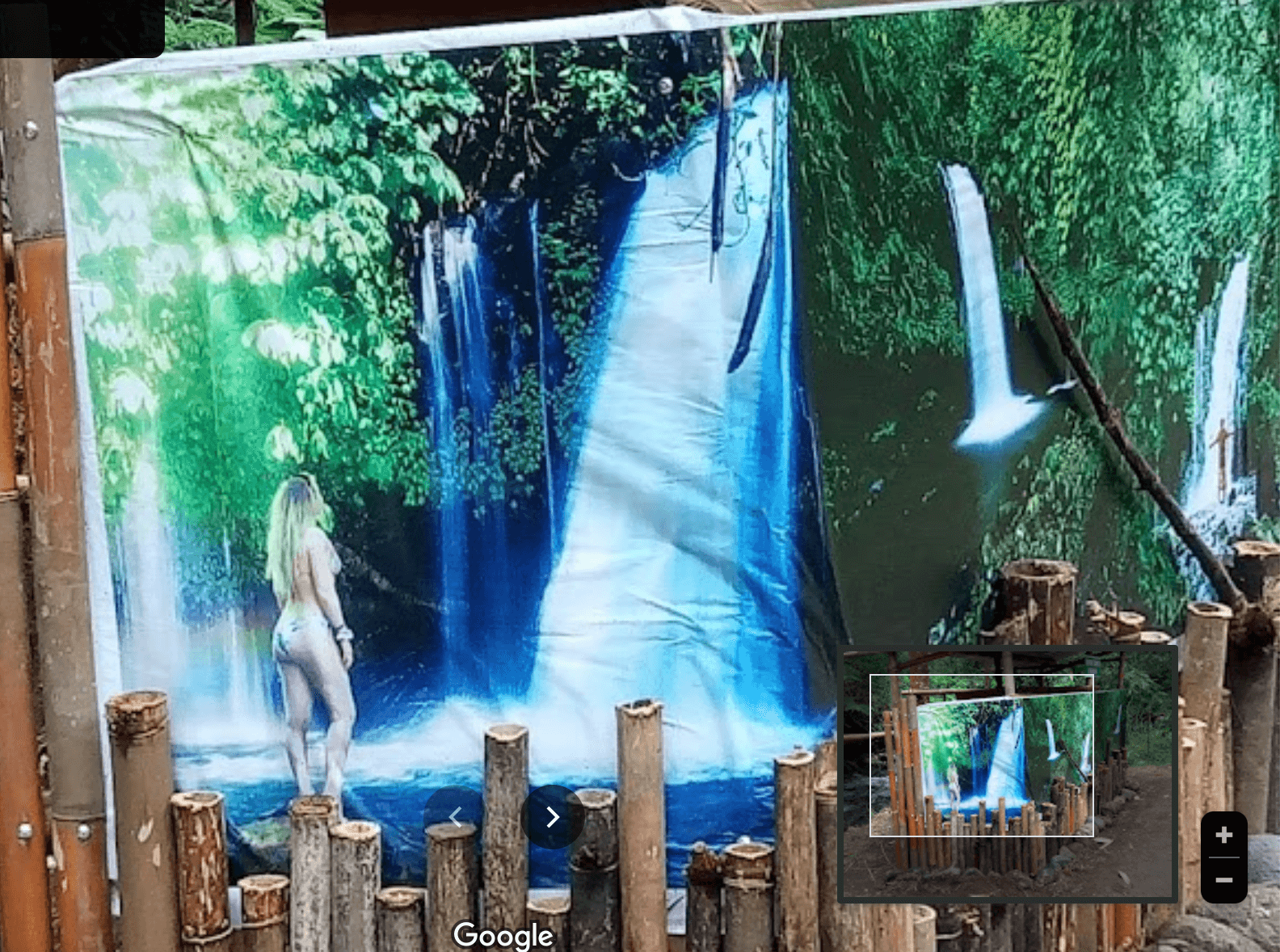 Photo of the entrance at Yeh Hoo Waterfall in Bali