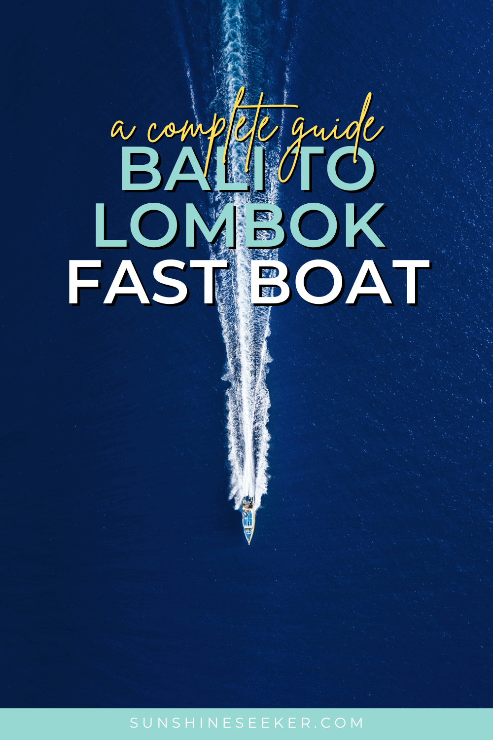 Fast boat from Bali to Lombok. Everything you need to know, from the best company to choose to tips for the boat ride. Click through for the easiest way to get from Bali to Lombok