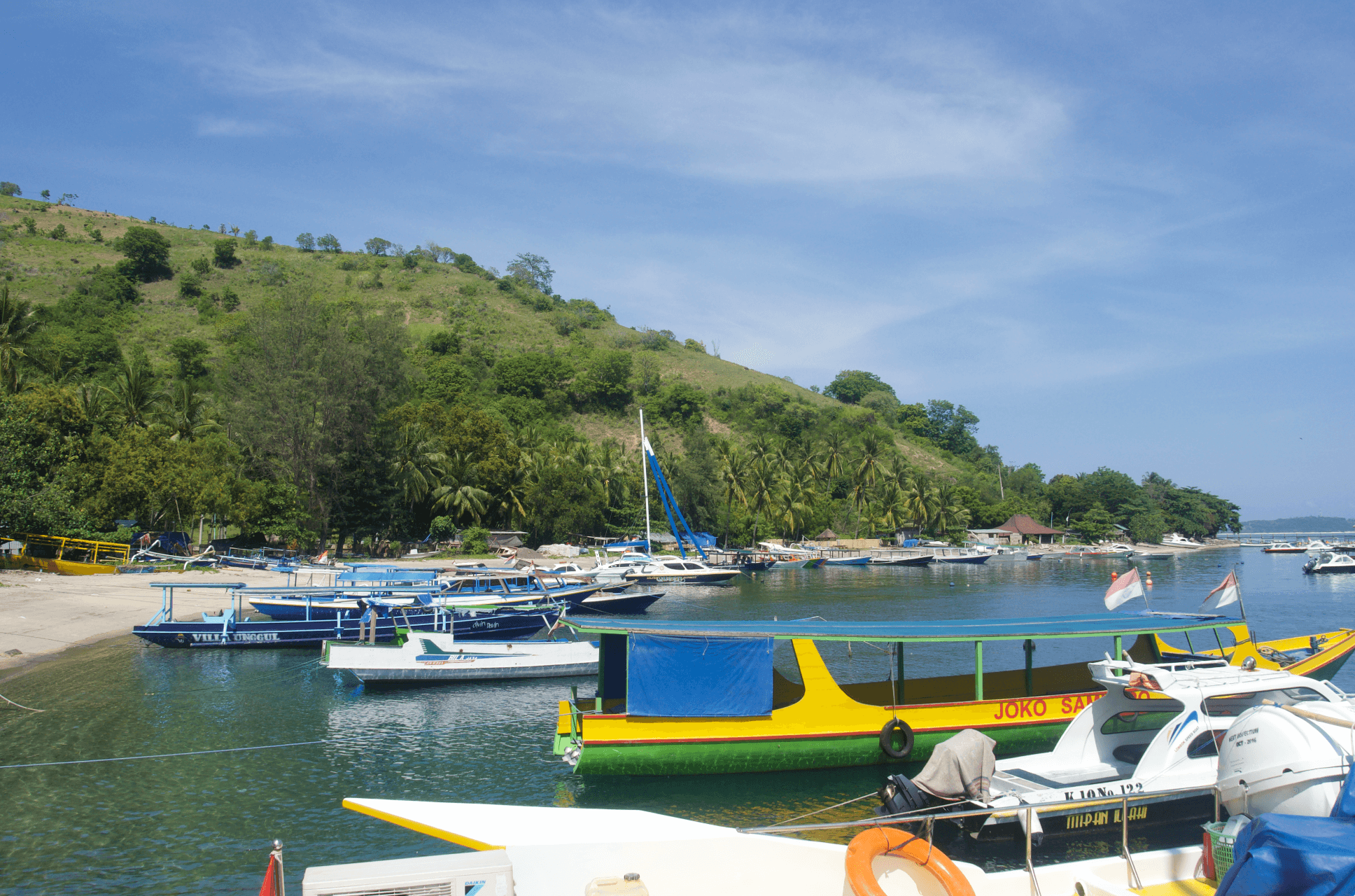 Bali to Lombok fast boat - Lombok Bangsal Harbor