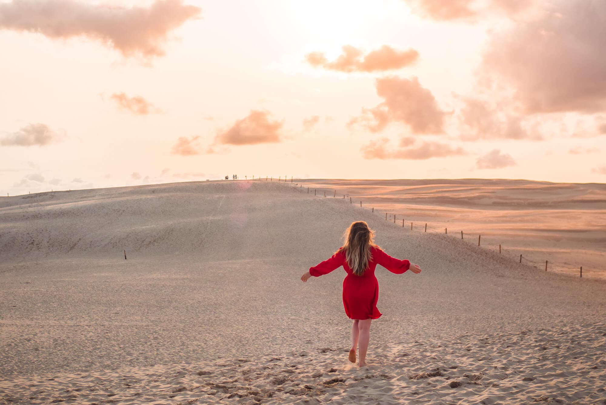 Best day trips from Gdansk - Sunset at the sand dunes in Slowinski National Park