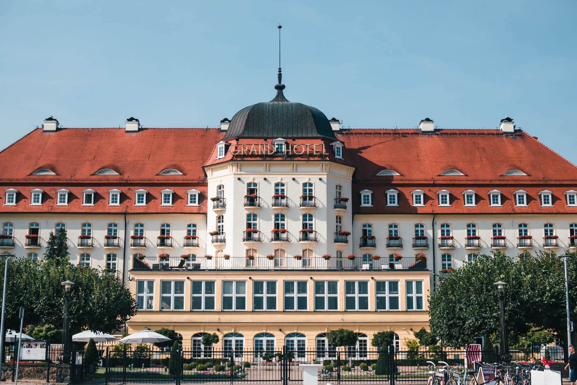 Best day trips from Gdańsk - Sopot Grand Hotel
